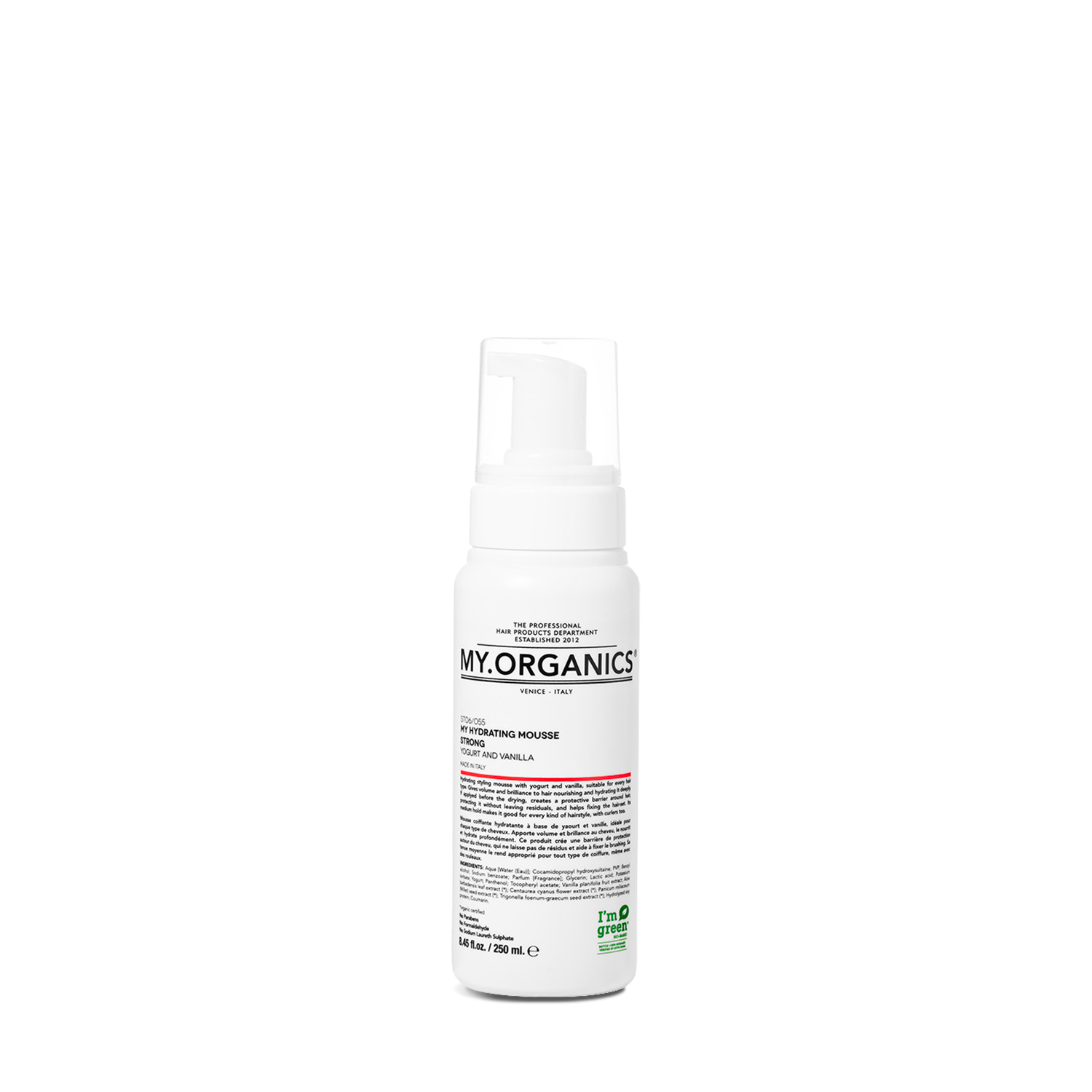 HYDRATING MOUSSE STRONG